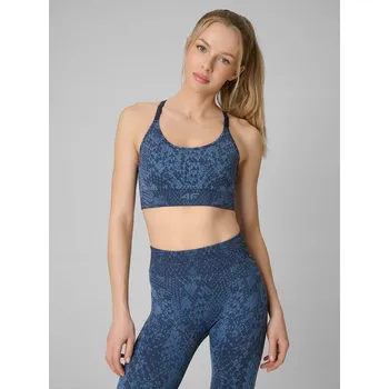 Dámské spodní prádlo 4F Sportovní tréninková podprsenka Tyrkysová XS/S