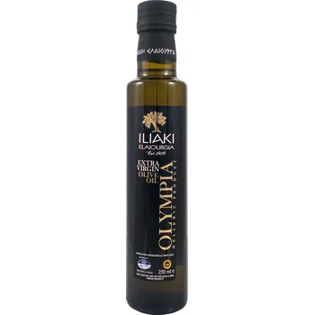 Rostlinný olej Iliaki Elaiourgia Extra panenský olivový olej P.G.I. OLYMPIA Velikost balení: 250 ml