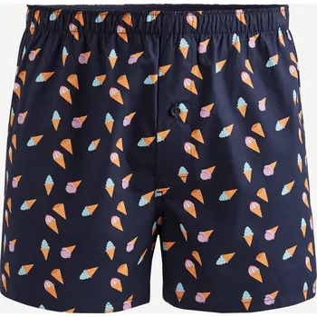 Trenýrky Celio Vzorované trenýrky Giwocream - Pánské Celio černá 2715802