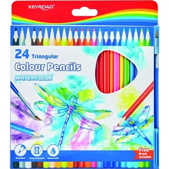 Pastelka Akvarelové Pastelky Keyroad 24 ks