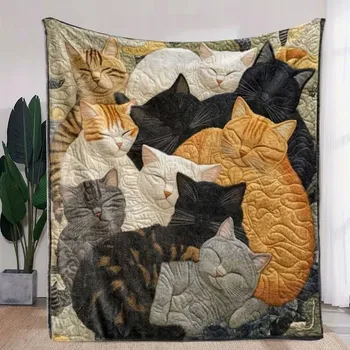 deka Deka 100pa polyester 180 cm x 220 cm, vícebarevná