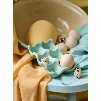 Velikonoční dekorace Sinsay - Velikonoční podnos na vajíčka ve tvaru plata - zelená - 788IL-07X - 788IL-07X-ONE