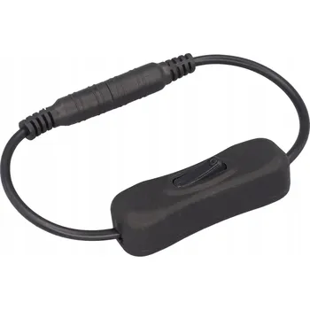 LED páska STMÍVAČ LED DOTYKOVÝ OVLADAČ SPÍNAČ PRO LED PÁSKY 12V 24V 6A 72W ČERNÝ