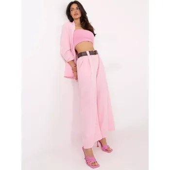 Dámské kalhoty DHJ kalhoty SP 5583 1.83 světle růžová jedna velikost