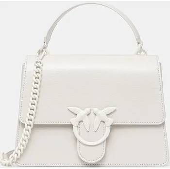 Kabelka Kožená kabelka Pinko 100066.A315 bílá 00X, vel. ONE SIZE
