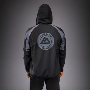 Pánská větrovka Pánská lehká bunda Venum x Roger Gracie Academy Track Jacket - Black Velikost: XL
