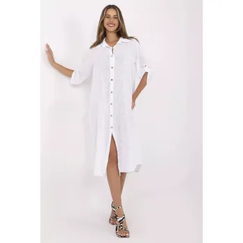 Dámské šaty TW SK BI šaty 24135.81 bílá jedna velikost