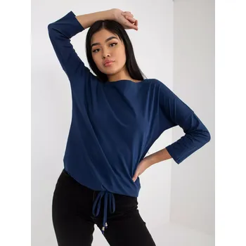 Dámská košile Halenka RV BZ 4691.00X tmavě modrá S