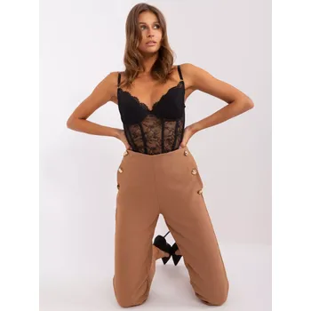 Dámské kalhoty TW SP OB055 kalhoty.45 světle hnědá S