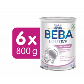 Kojenecká výživa Nestlé BEBA SENSITIVE 6 x 800 g