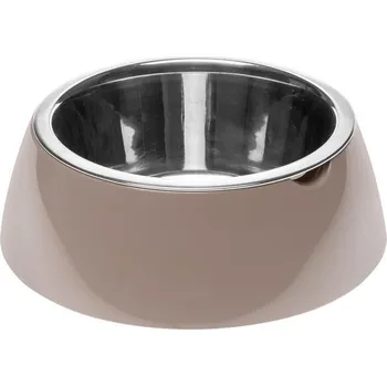 Miska pro psa Ferplast Jolie nerezová miska s obalem šedá 0,85 l
