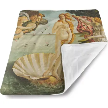 Dětská deka Sablio Dětská deka pro miminko Zrození Venuše - Sandro Botticelli - 80x100 cm