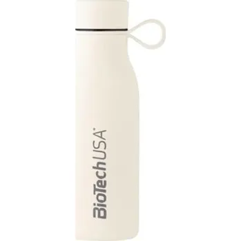 Láhev Termoláhev BioTech USA Stainless steel bottle 500 ml cream