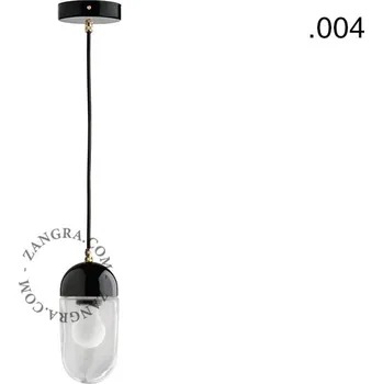 Lampička Závěsná lampa 004 černá - Zangra