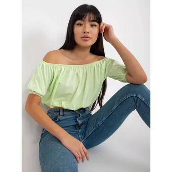 Dámská košile Dámská halenka EM BZ HS 20 257.40x mentolová - FPrice M