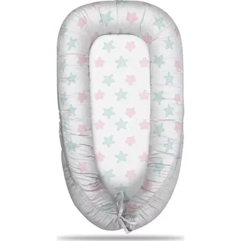 Hnízdečko pro miminko Sablio Hnízdečko pro miminko Růžové a modré hvězdy