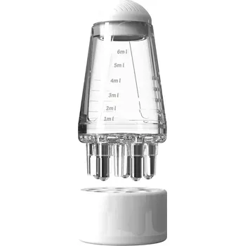 Masážní přístroj Masážní hřeben s aplikátorem oleje | masážní pomůcka - Bílý