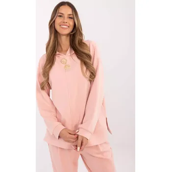 Dámská mikina Mikina DHJ BL 20510.68 peach jedna velikost