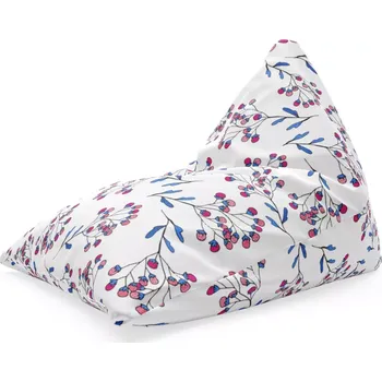 Sedací pytel Sablio Sedací vak Triangl Jeřabiny: 120 x 100 x 100 cm - Sablio