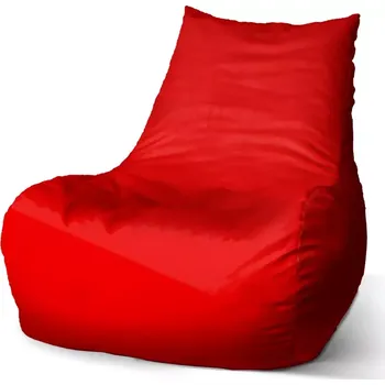 Sedací pytel Sedací vak Bean Červená - Sablio - 60 x 70 x 70 cm