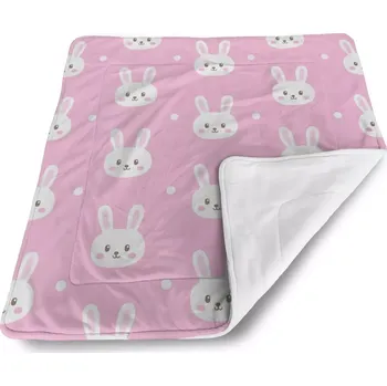 Dětská deka Sablio Dětská deka pro miminko Králíčci - 80x100 cm