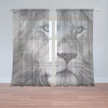 Záclona Sablio Záclony Lev 2: 2 ks - 150x250 cm - Sablio