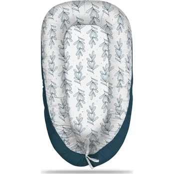 Hnízdečko pro miminko Sablio Hnízdečko pro miminko Modré lístky