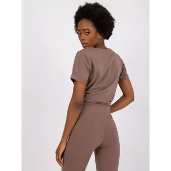 Dámské tričko Tričko RV TS 4838.73P hnědá S