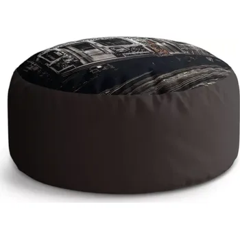 Taburet Sablio Taburet Circle Městské metro s graffiti: 38x48 cm