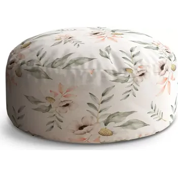 Taburet Sablio Taburet Circle Luční romance: 38x48 cm