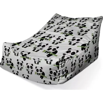 Sedací pytel Sedací vak Lounge Pandy s větvičkou - Sablio - 80 x 95 x 50 cm