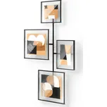 Galerijní fotorámeček Umbra FLUTE - černý černá