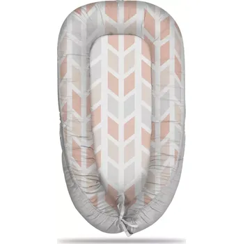 Hnízdečko pro miminko Sablio Hnízdečko pro miminko Světlé kosodélníky