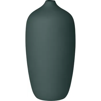 Blomus CEOLA váza 25 cm tmavě zelená