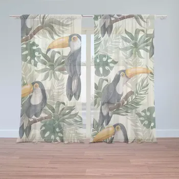 Záclona Sablio Záclony Tukan: 2 ks - 150x250 cm - Sablio