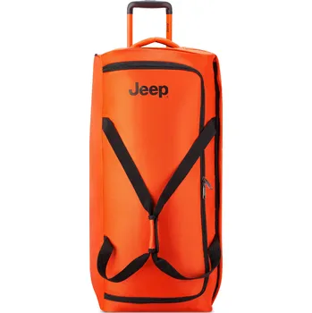 Cestovní taška Cestovní taška na kolečkách Delsey X JEEP JS009D 82 cm 374126025 - oranžová 122 l