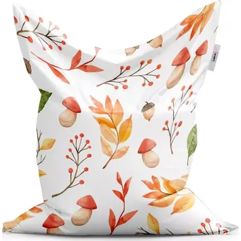 Sedací pytel Sablio Sedací vak Classic Houbařská sezóna - 200x140 cm