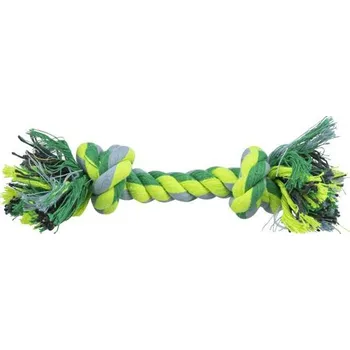 Hračka pro psa Trixie uzel se 2 knoty MIX barev 22 cm