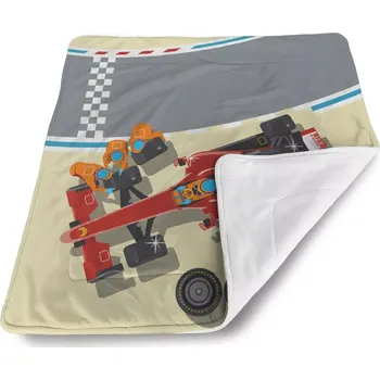 Dětská deka Sablio Dětská deka pro miminko Formule - 80x100 cm