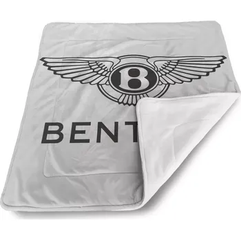 Dětská deka Sablio Dětská deka pro miminko Bentley na bílé - 80x100 cm