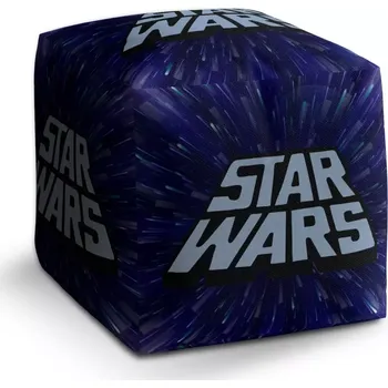 Taburet Sablio Taburet Cube Star Wars Vesmír: 40x40x40 cm