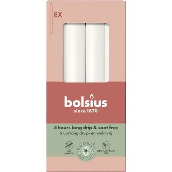 Svíčka Dekorativní parafínová svíčka 1 Bolsius 5 ks