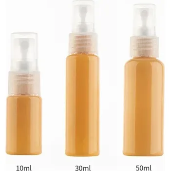 Cestovní rozprašovač jemný mini | kosmetický obal, plastová lahvička 1 ks - oranžová 1 ks , 10ml