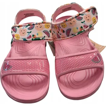 Dívčí sandály Dětské sandály plast růžové velikost 24