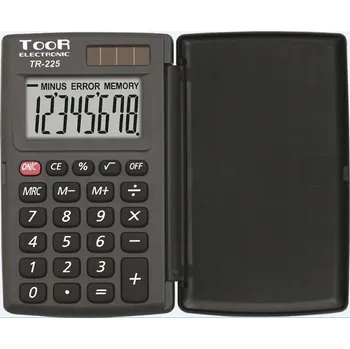 Kancelářská technika Kancelářská kalkulačka TooR ELECTRONIC Kapesní kalkulačka s 8místným displejem a krytem