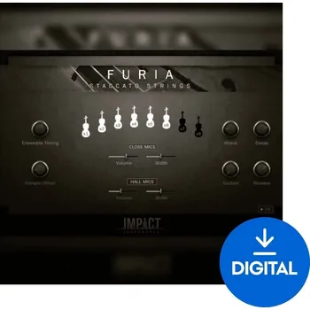 Software Impact Soundworks Furia Staccato Strings (Digitální produkt)