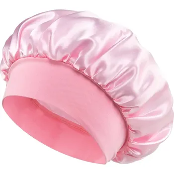 Čepice Saténová čepice bonnet na spaní | ochrana vlasů - Růžový