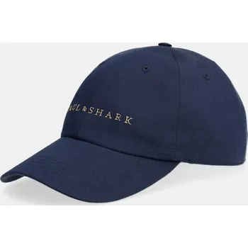 Kšiltovka Kšiltovka ze lněné směsi Paul&Shark 26417102 námořnická modř 59X, vel. 59