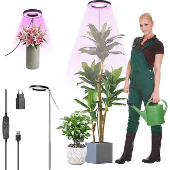 Lampička Stojací lampa GROW pro pěstování rostlin Bedee 15 W