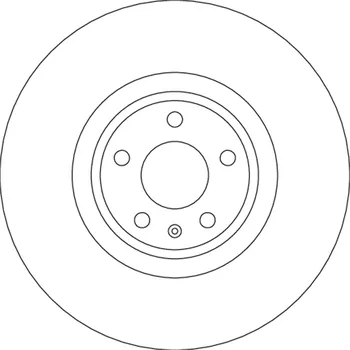 Brzdový kotouč Brzdový kotouč TRW DF6729S